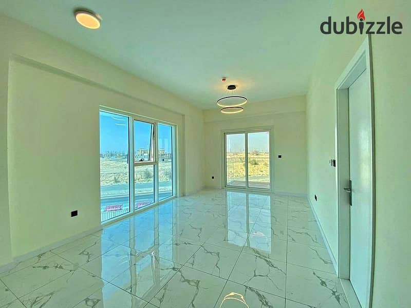 Finished apartment for sale, with Acs, minutes from Almaza Airport, 15% DP 12