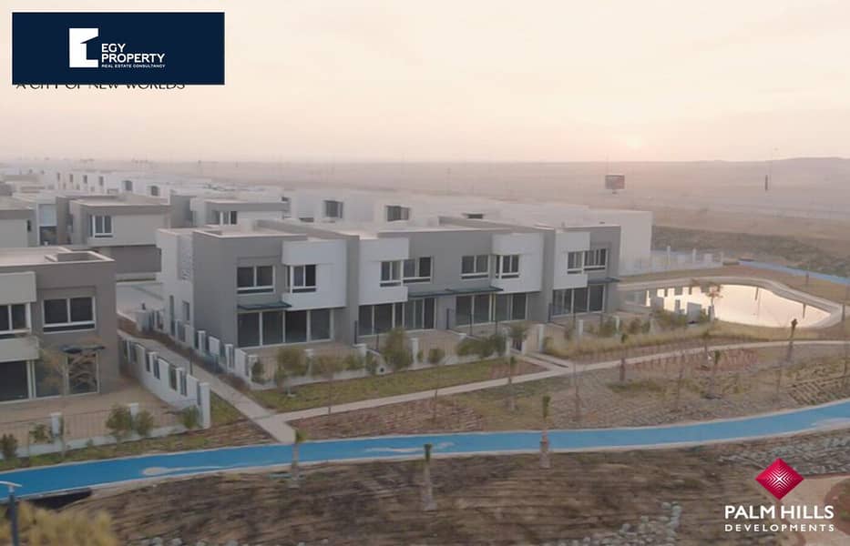 Own an Apartment in Badya Palm Hills  6 october , with lowest down payment and installments up to 9 years 8