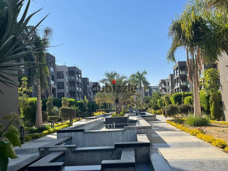 Apartment for rent in Silver Palm Compound 330m ( Kitchen and AC's )- ( 3 bedrooms all master bedrooms) Garden view ( New Cairo - Fifth Settlement ) 2