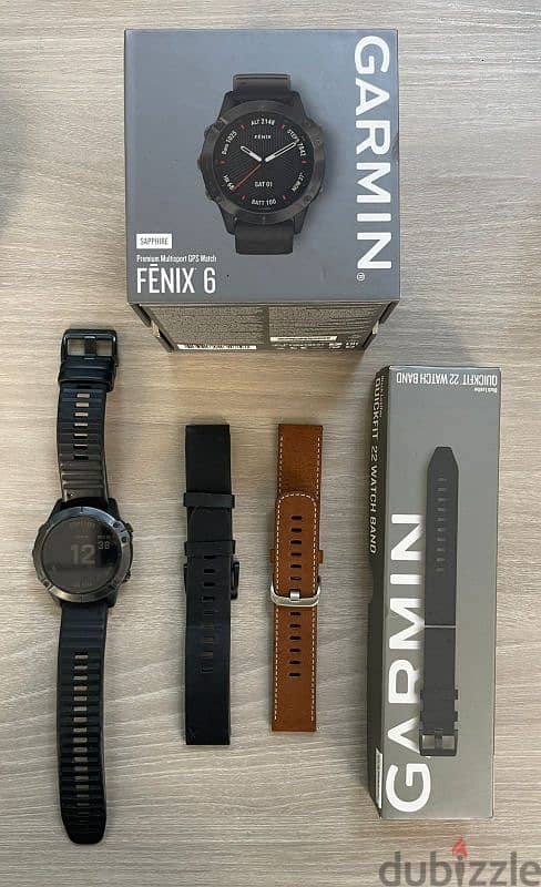 Garmin Fenix 6 Sapphire 0