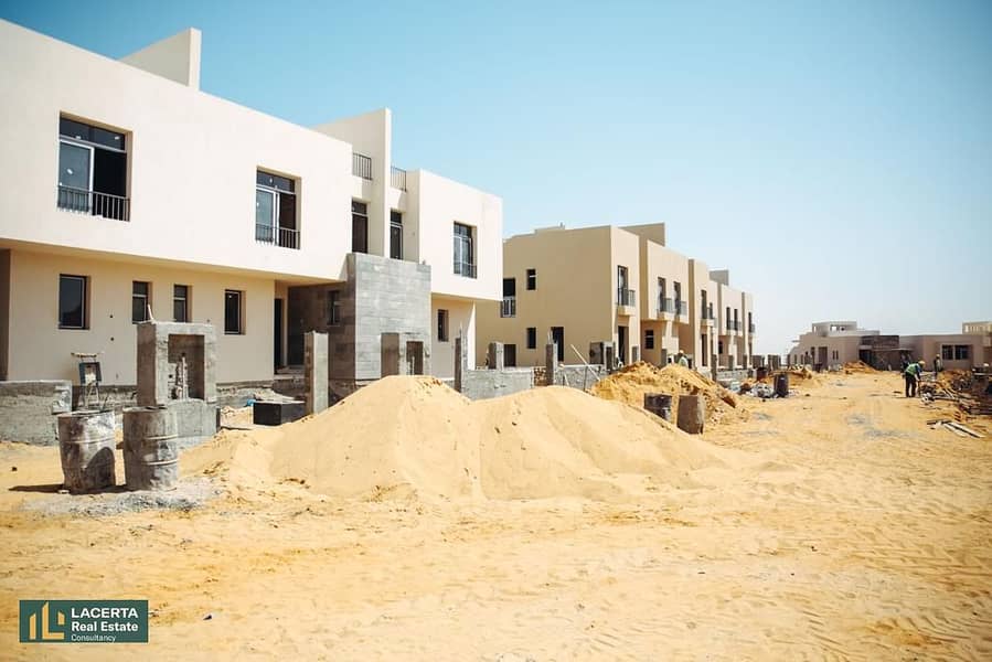 Townhouse for sale in Orascom Open to landscapeO-West, near Mall of Egypt and MSA University. 6