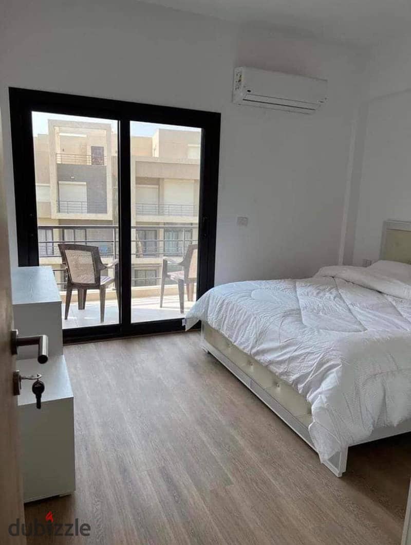 Apartment for sale, finished, with air conditioners, in Golden Square, Fifth Settlement, Al Marasem Fifth Square Compound 1