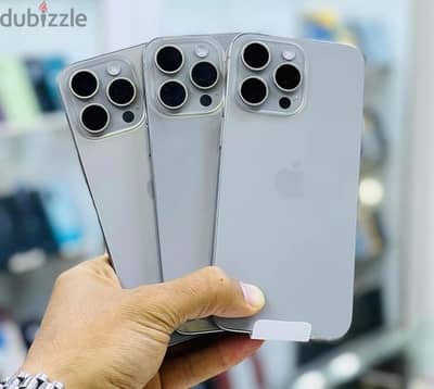 للبيع بسعر مميز iPhone  15 pro 256 GB جديد لم يستخدم نهائيا