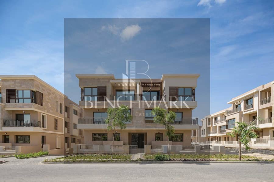 4-room duplex apartment 208m for sale in front of Cairo Airport in Taj City Compound, First Settlement, New Cairo, 42% discount on cash 4