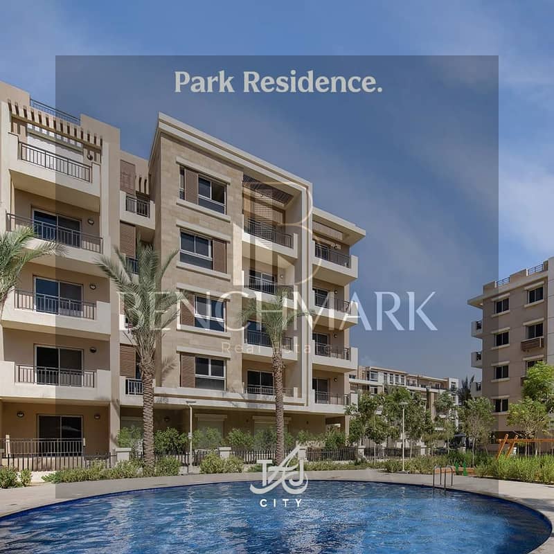 4-room duplex apartment 208m for sale in front of Cairo Airport in Taj City Compound, First Settlement, New Cairo, 42% discount on cash 23