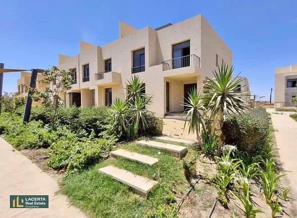 Townhouse villa for sale at apartment price with 7-year installments in O West, October City—just minutes from Mall of Egypt and Sheikh Zayed. 0