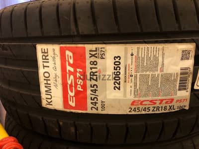 KUMHO KUMHO - ECSTA PS71 245/45 R18 Y (100)