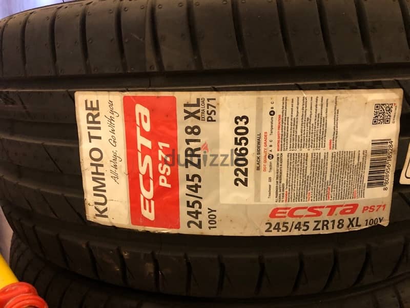 KUMHO KUMHO - ECSTA PS71 245/45 R18 Y (100) 0