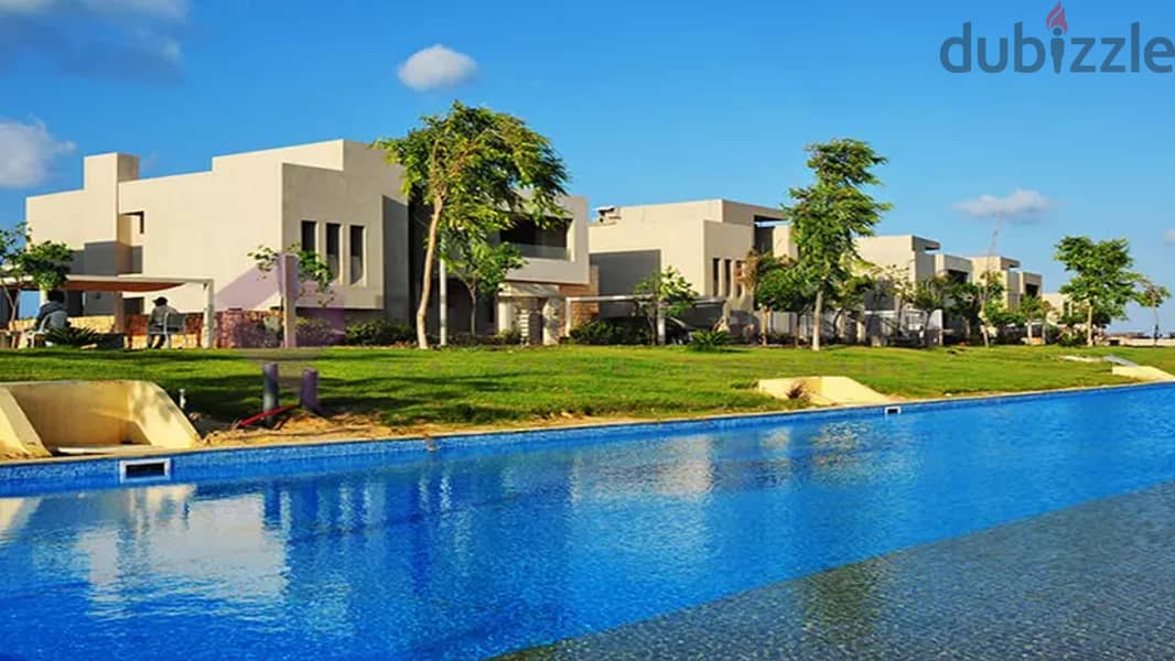 شاليه بجاردن - ريسيل - Hacienda Bay - دايركت لاجون - متشطب بالفرش 1