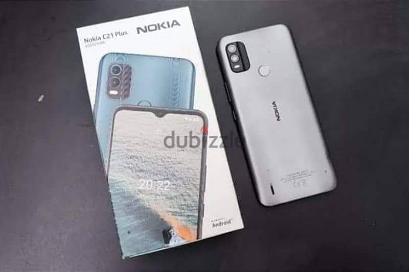 للبيع موبايل نوكيا Nokia C21 Plus جديد زيرو بمشتملاته بالعلبة والضمان 2