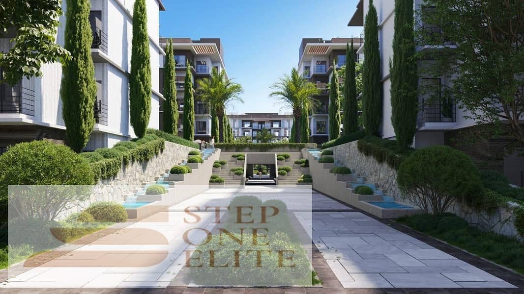 Double view apartment for sale in the most prestigious compound in Fifth Settlement, in installments 3