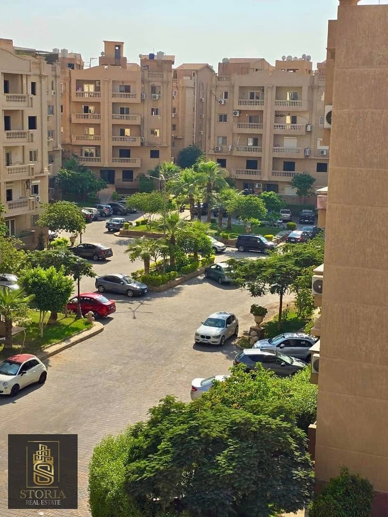 The best price in new Cairo, 185m apartment next to Al Rehab and behind Waterway Mall in a compound ready to move in installment 1