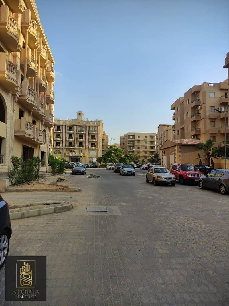 The best price in new Cairo, 185m apartment next to Al Rehab and behind Waterway Mall in a compound ready to move in installment 2