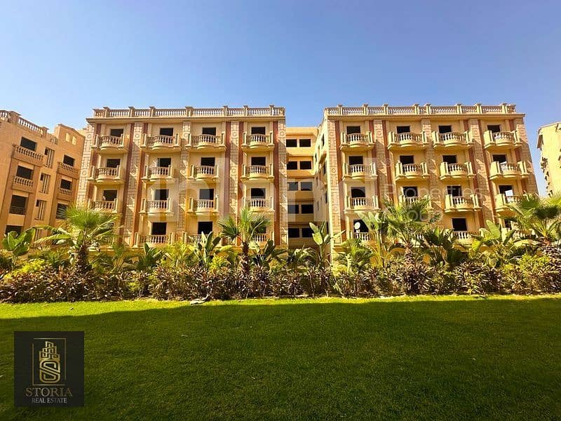 The best price in new Cairo, 185m apartment next to Al Rehab and behind Waterway Mall in a compound ready to move in installment 4