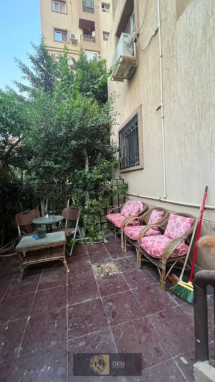 Ground Apartment with Garden for Immediate Delivery, Fully Finished for Sale in Madinty 3