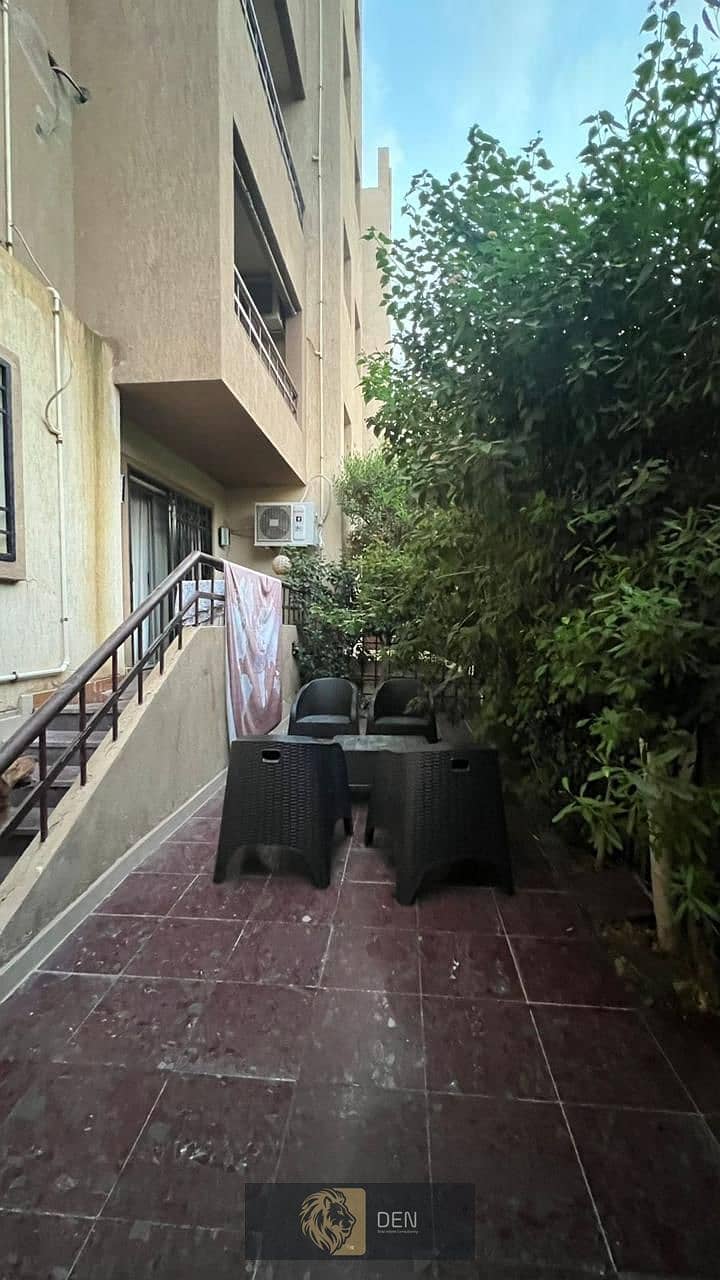 Ground Apartment with Garden for Immediate Delivery, Fully Finished for Sale in Madinty 6