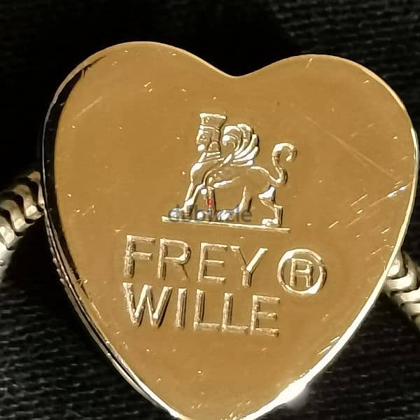 Frey Wille Jewellery Silver Pendant Heart & Clasp Bangle ballerina 3