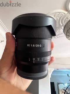 عدسة Sony 20mm 1.8 G بدون خدش 0