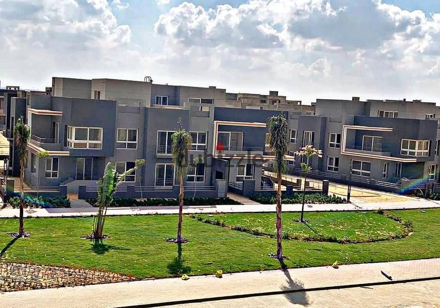 apartment  130 meter with garden 50 meter in compound kayan by badr elden in 6 october 6