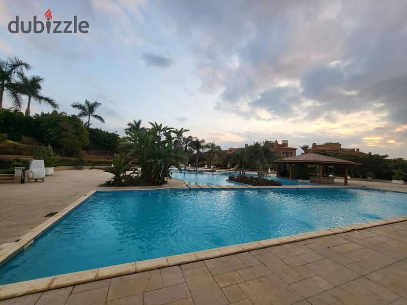 Twinhouse for sale finished with private pool in La nova vista compound 2