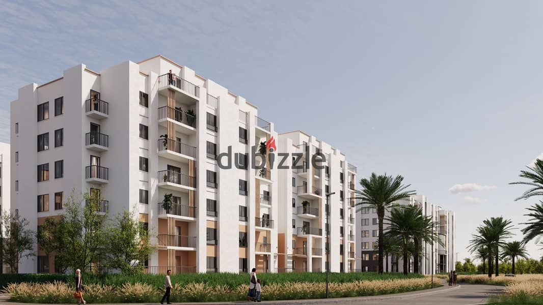 fully finished 3 bedrooms apartment for sale at bliss gate sheikh zayed 7