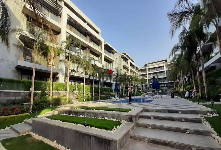 own your apartment with garden for sale #Patio Sola , Shorouk city 3