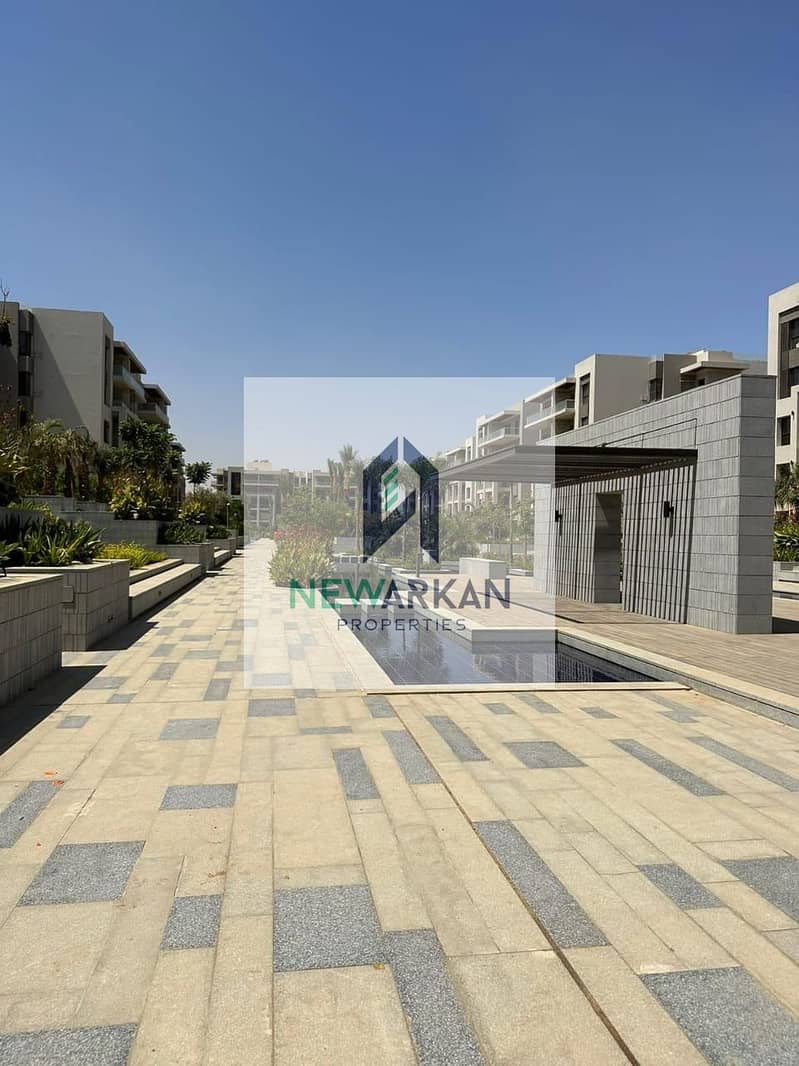 Apartment for sale fully finshed + AC, ready to move, with instalments, a very prime location next to Cairo Gate Compound 13