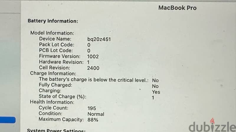 MacBook Pro M1 13-inch 256SSD - 8Gb Ram Touchbar 3