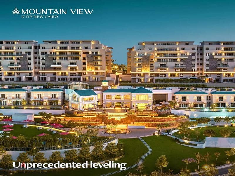 شقه كورنر - ريسيل - Mountain View Icity - بحري تطل ع اللاجون 12