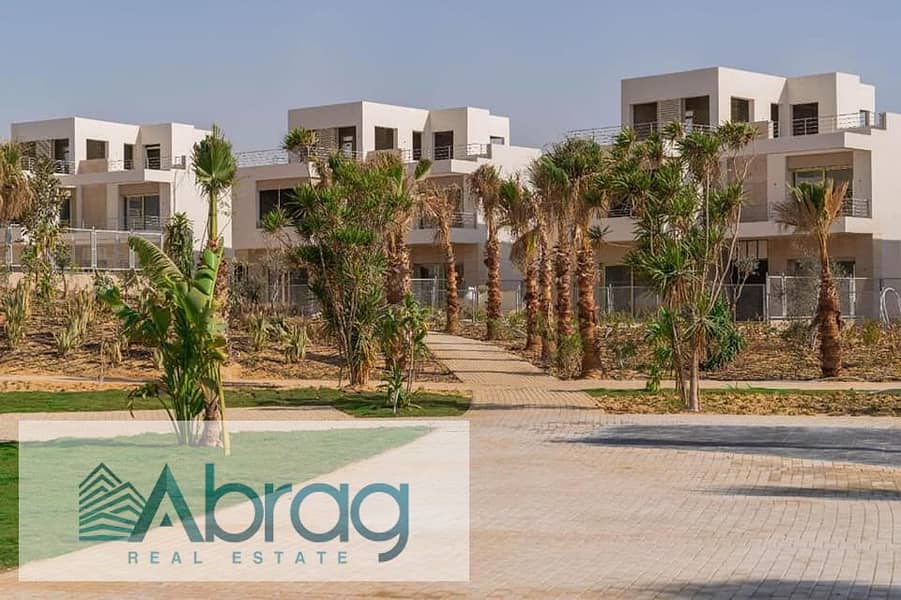 For Sale Townhouse corner prime location, The Crown, Palm Hills, Sheikh Zayed 1