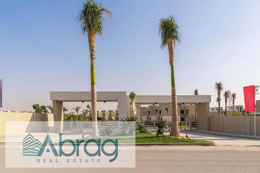 For Sale Townhouse corner prime location, The Crown, Palm Hills, Sheikh Zayed 8