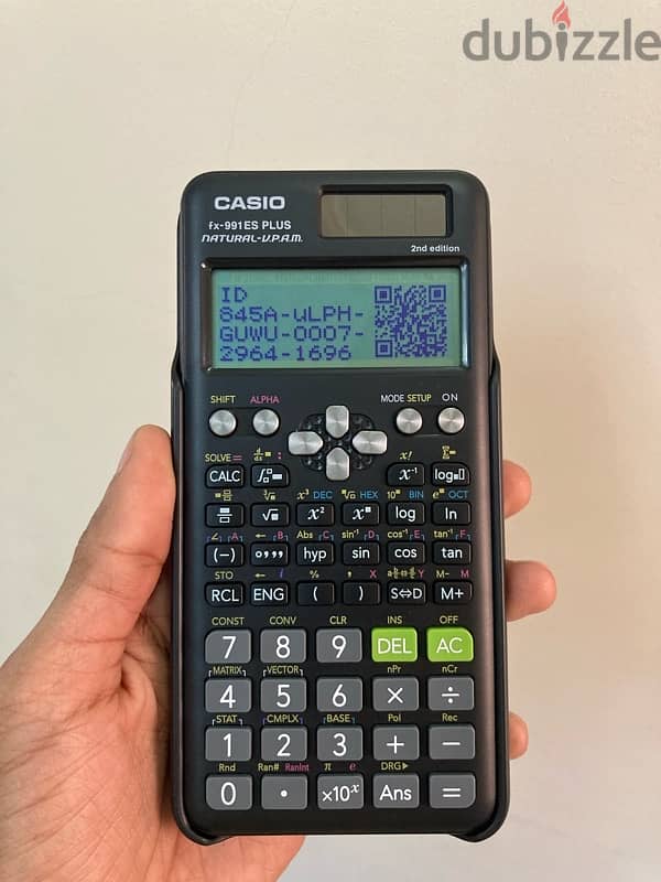 آله حاسبة علمية casio scientific calculator 1