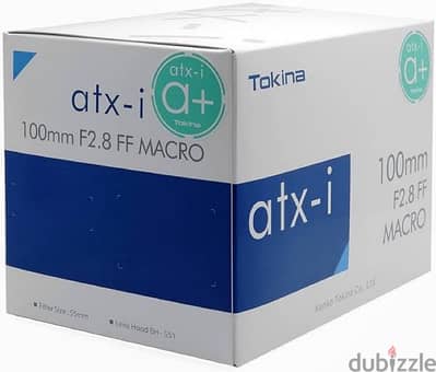 Neww tokina atx-i 100mm f/2.8 ff macro عدسه ماكرو توكينا اصدار جدييد