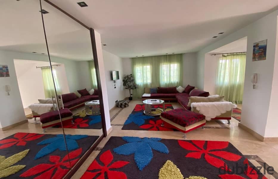 For rent in madinaty furniture villa model X in madinaty 13