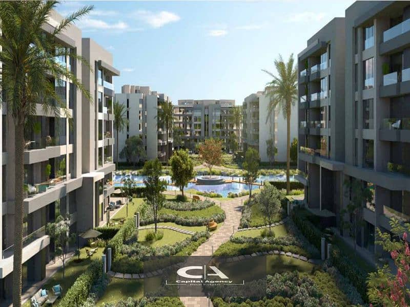 Without a 0% down payment, own an apartment with a 20% discount on the unit price  Beside Park View Hassan Allam At the heart of the fifth adaptation 7