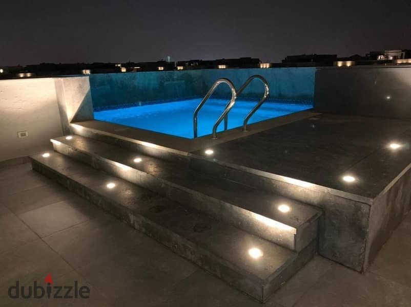 بنتهاوس استلام فوري Private Pool للبيع في كمبوند جاليريا ريزيدنس مساحة 161 متر Galleria Residence Compound 1