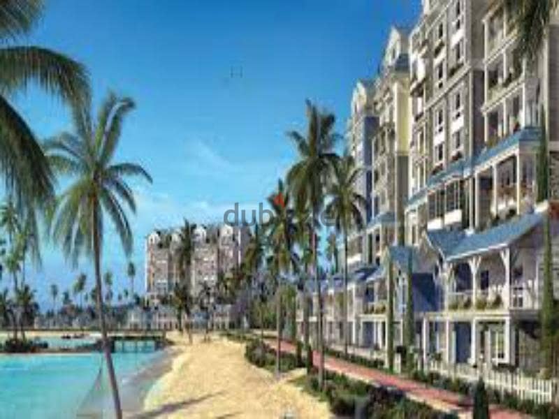 شقه كورنر - ريسيل - Mountain View Icity - Lagoon Phase - صف اول لاجون 1