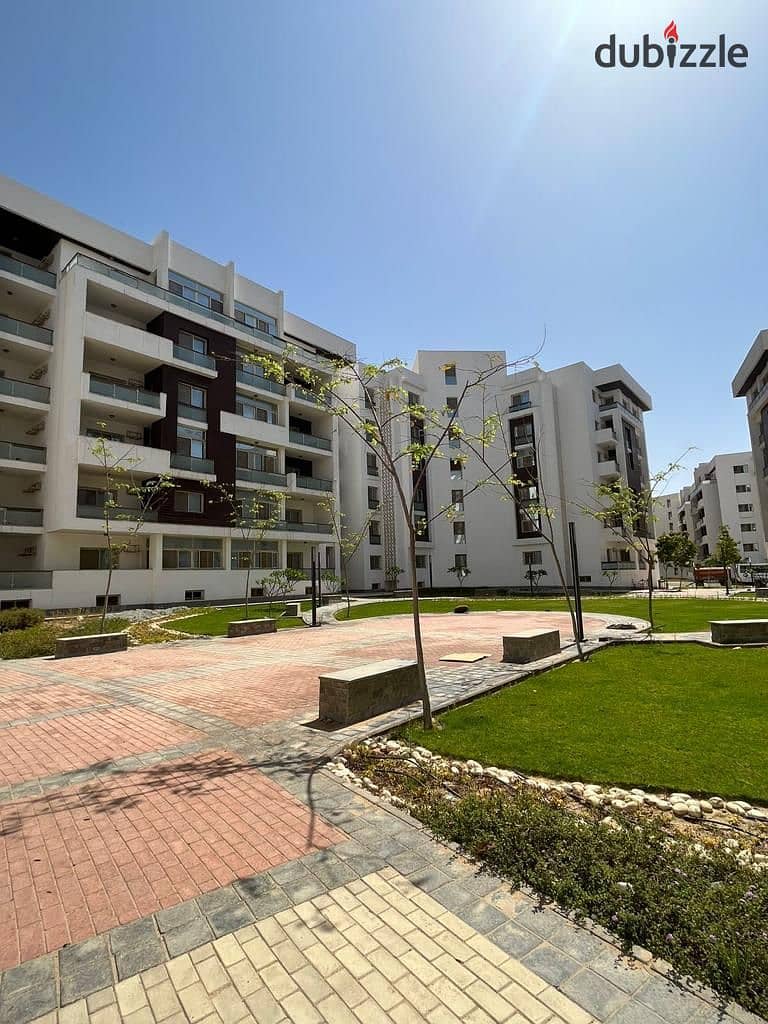 Apartment fully finished, ready to move 10% dp -10 years, Al Maqsad new capital 4