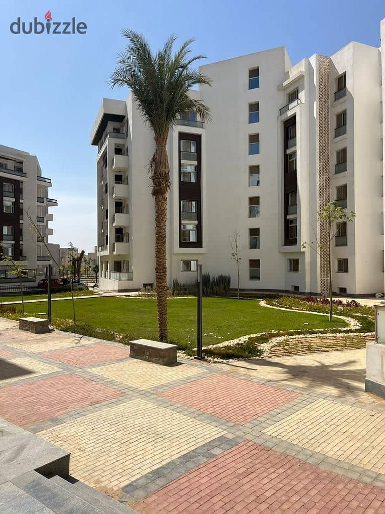 Apartment fully finished, ready to move 10% dp -10 years, Al Maqsad new capital 10