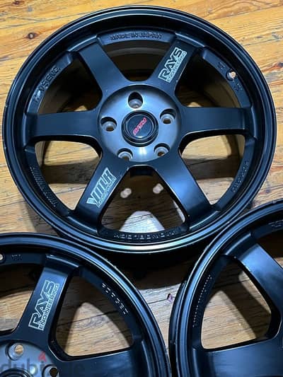 original volk rims 17 5 114 made in japan