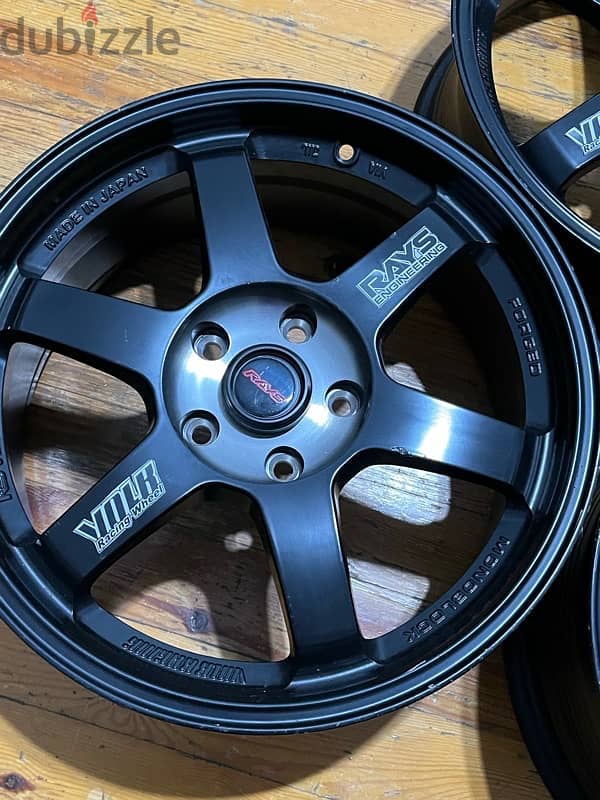 original volk rims 17 5 114 made in japan 5