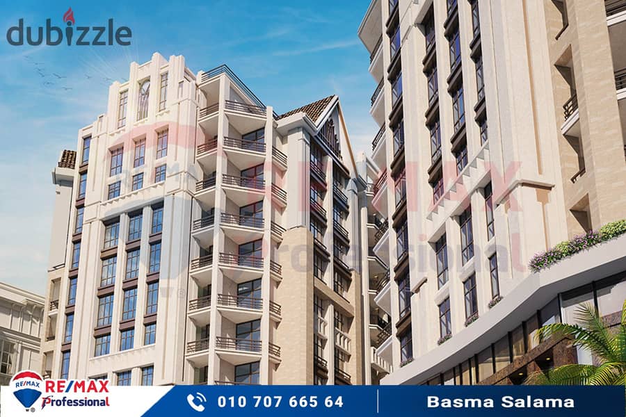 Receive your apartment immediately in the heart of Smouha directly on Mahmoudia Axis 4