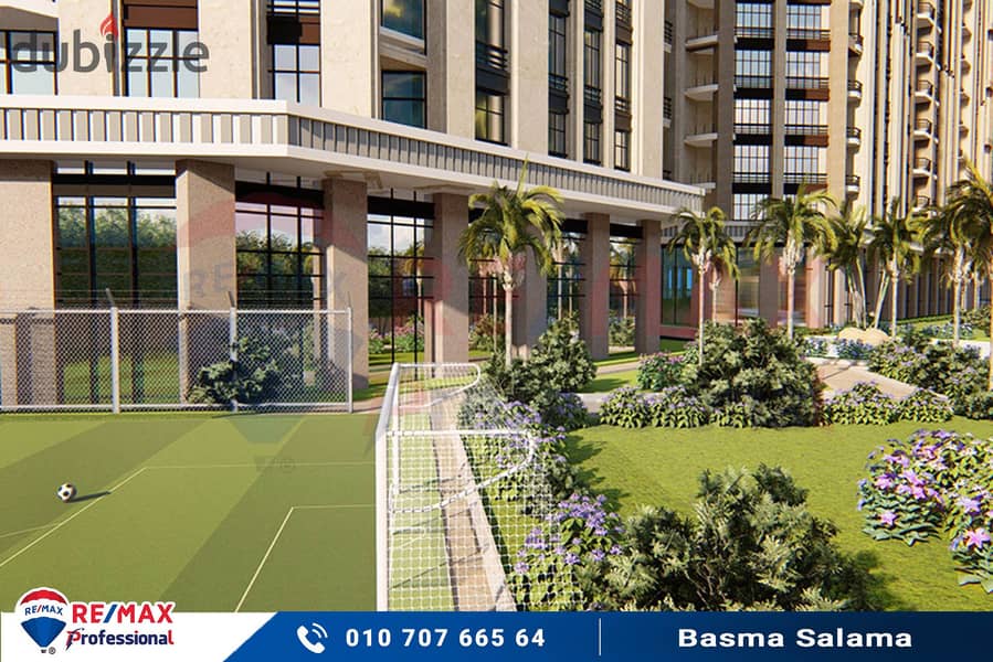 Receive your apartment immediately in the heart of Smouha directly on Mahmoudia Axis 19