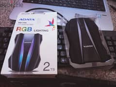 ADATA HD770G 2 TB External HDD RGB هارد خارجي RGB 0