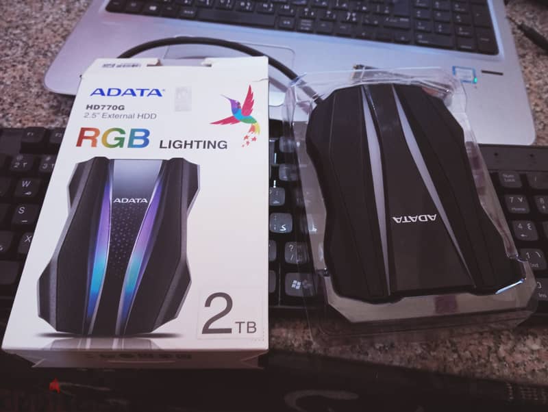 ADATA HD770G 2 TB External HDD RGB هارد خارجي RGB 1