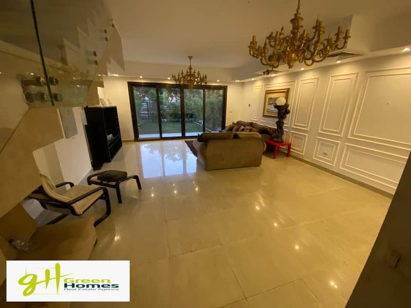 Town House Modern for Rent wth best price per month in hyde park new cairo Fully furnished with appliances 1