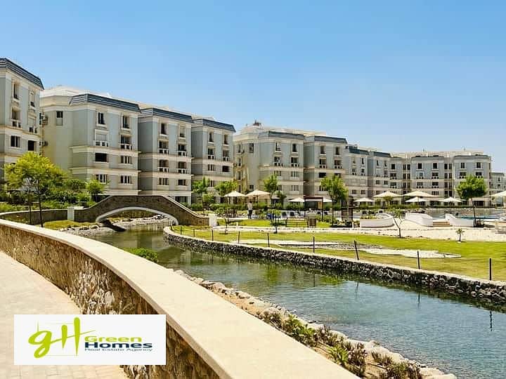 Mountain View Hayd Park   New cairo  ivilla garden  for sale  fully Finished 2