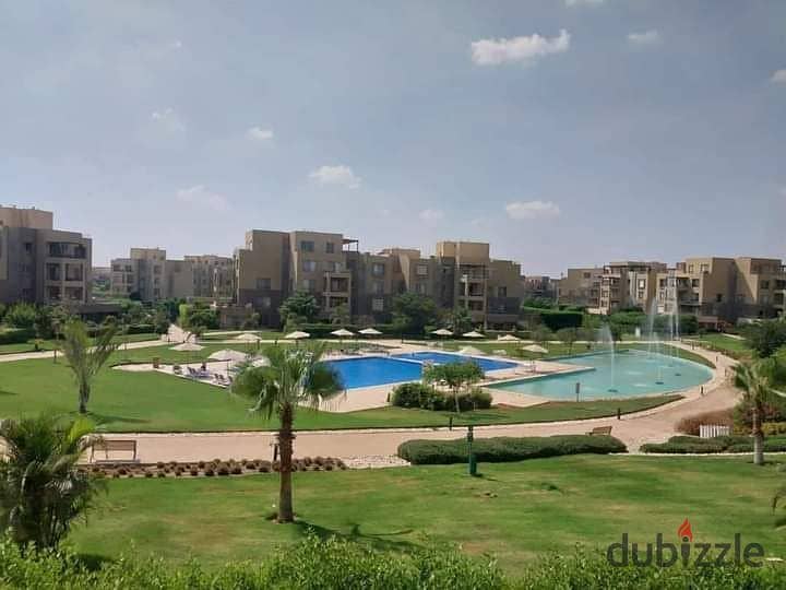 شقه متشطبه + جاردن في بالم باركس Palm Hills امام اركان بلازا بالقرب من نيو جيزه و نادي الجزيره 9