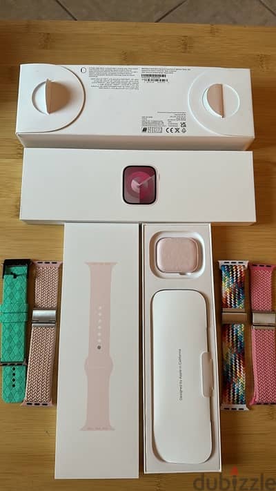 Apple Watch Series 9 - 41mm كسر الزيرو بحالة الجديدة