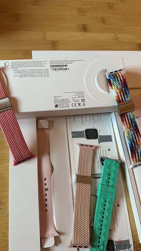 Apple Watch Series 9 - 41mm كسر الزيرو بحالة الجديدة 10